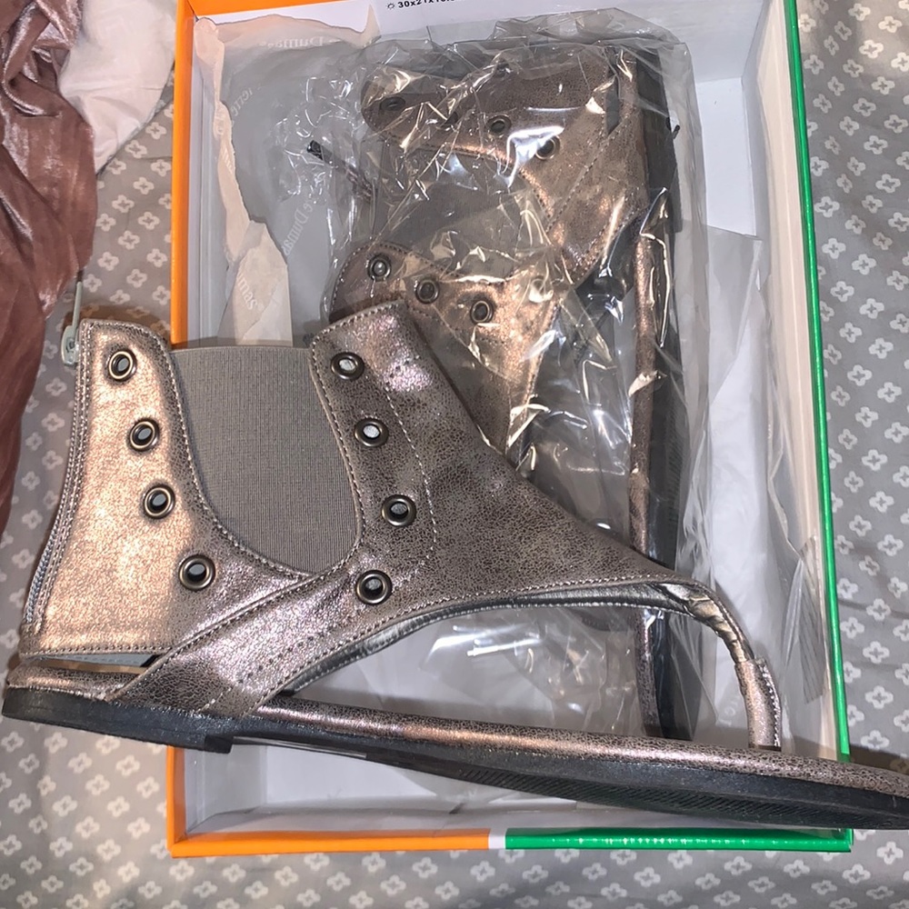 Silver Sandals